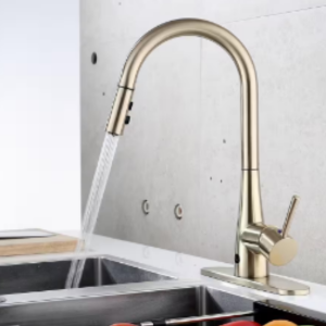 Runfine Pull-Down Sprayer Kitchen Faucet