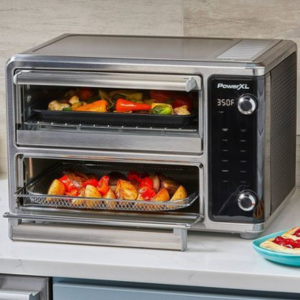 PowerXL 25Qt Dual Door Air Fryer Oven