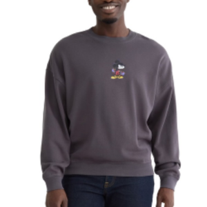 Disney Men's Mickey Grump Skate Sweatshirt
