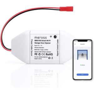 Meross Smart WiFi Garage Opener w/Alexa