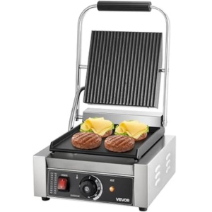 Commercial 1800W Panini Grill