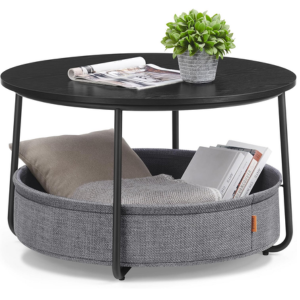Metal Frame Coffee Table w/Storage