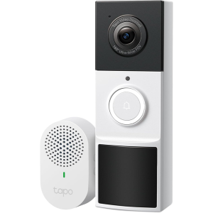 TP-Link Tapo 2K Smart Video Doorbell w/Night Vison & Spotlights