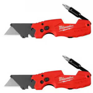 Milwaukee 2-Pack 6-in-1 Folding Utility Knife Set