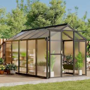 Polycarbonate 10' Walk-in Greenhouse
