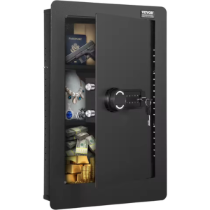 3-Tier Hidden Wall Safe w/Keypad