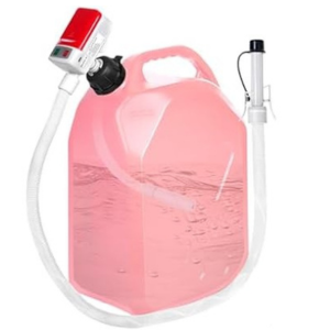 Battery/USB Powered Portable Fuel Transfer Pump w/Auto-Stop