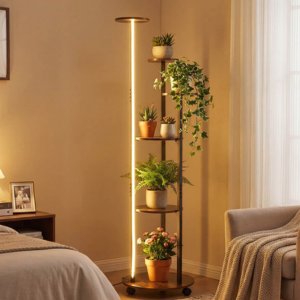 6-Tier Plant Stand w/Grow Light