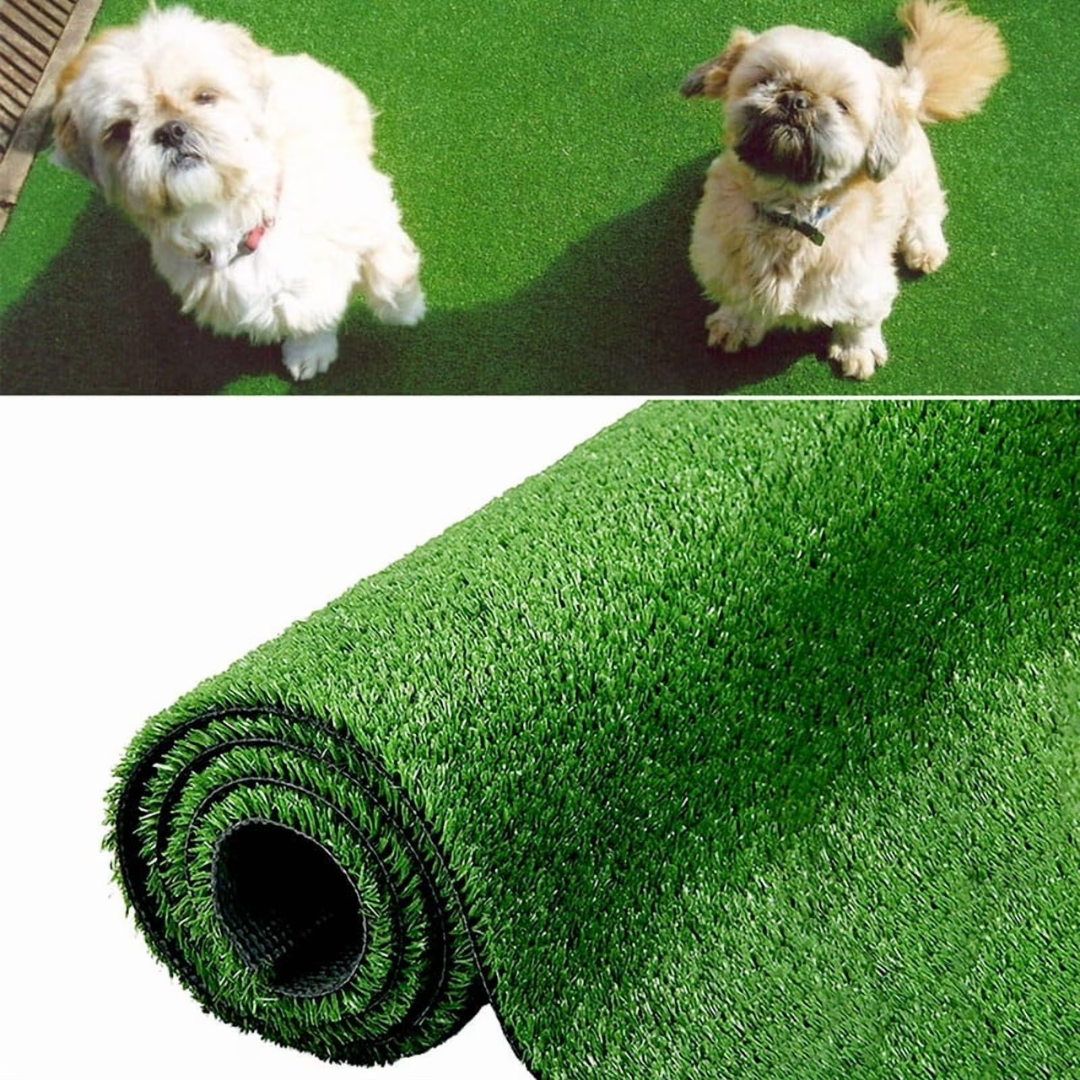 Artificial 30' Pet Green Grass Rug