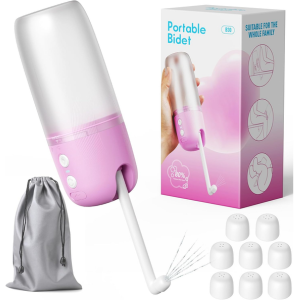 Portable Electric Travel Bidet w/ 3 Pressure Modes