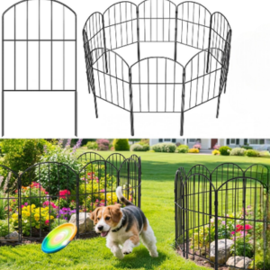 10-Pack 10' Decorative Garden Fence
