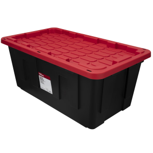 Hyper Tough 40-Gal Storage Bin w/Snap Lid