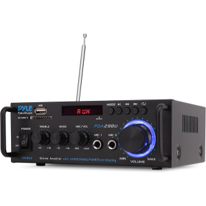 Pyle 200W Bluetooth Stereo Power Amplifier