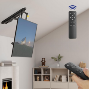Motorized Flip-Tilt TV Mount w/Remote & App