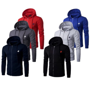 3-Pack Men's Pacific Polo Fleece Hoodies