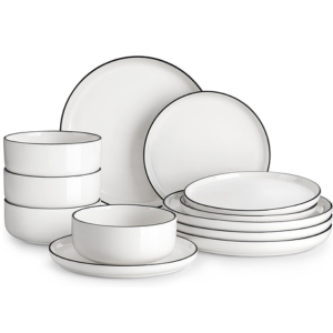 12-Piece Porcelain Dinnerware Set