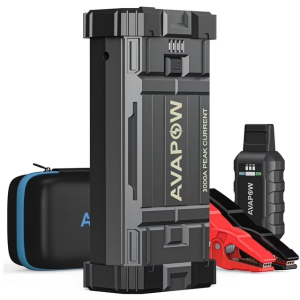 AVAPOW 3000A Car Battery Jump Starter