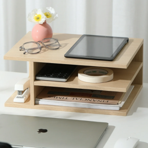 Pen+Gear Wood Desk Organizer