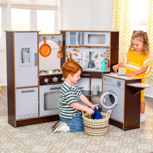 KidKraft Wood Corner Play Kitchen w/19-Accessories
