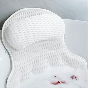 Non-Slip Neck & Back Bathtub Pillow