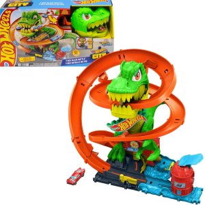 Hot Wheels T-Rex Attack Playset w/Car