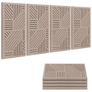 4-Pack Acoustic Wall Panels