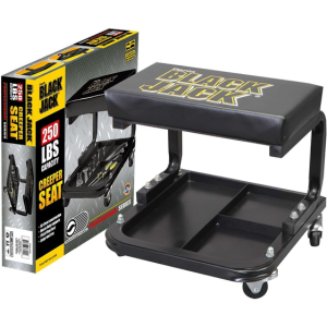Torin Rolling Creeper Garage Stool w/Tool Tray