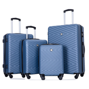 Travelhouse 4-Piece ABS Spinner Luggage Set