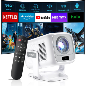 Auto Focus/Short Throw 1080P Smart Projector