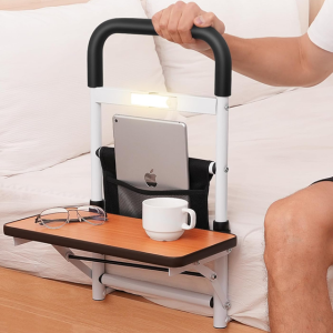 Adjustable Bed Rail w/Motion Light