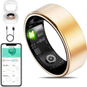 Smart Health Monitoring Ring w/App