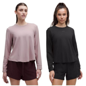 Lululemon Women's Graphic Long-Sleeve Shirt
