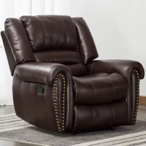 Leather Manual Recliner