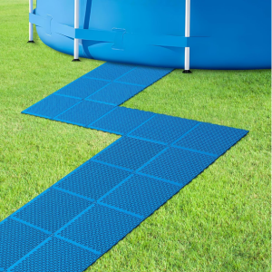 16-Pack Ground Pool Interlocking Drain Mats