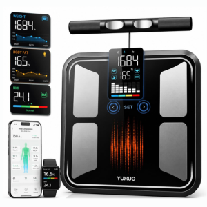 Smart Digital Bathroom Scale w/App
