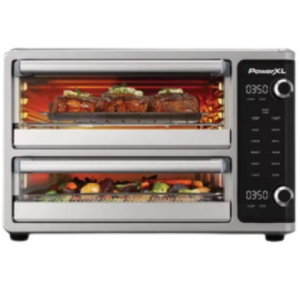 Stainless Steel Dual Door Air Fryer Oven