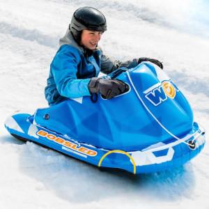 Inflatable Snow Sled w/Tow Rope