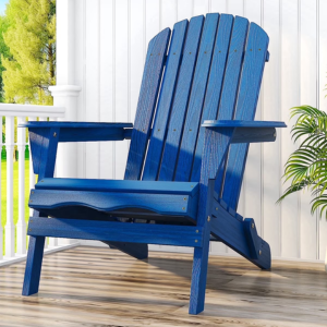 Ktaxon Patio Folding Wood Adirondack Chair