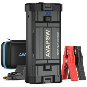 AVAPOW 4000A Car Jump Starter w/LED Light