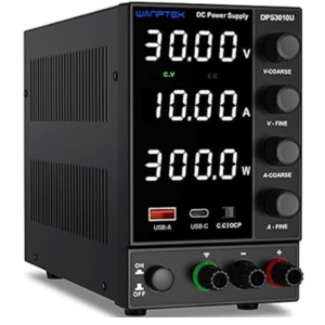 Adjustable 30V 10A Bench Power Supply