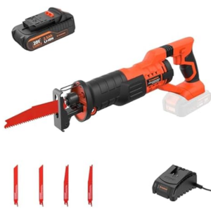 Parrior 20V Cordless Reciprocating Saw Kit