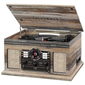 Victrola 6-in-1 3-Speed Bluetooth Record Player