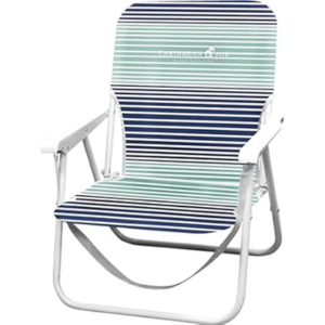 Folding 225lbs Beach Chair w/Carry Strap