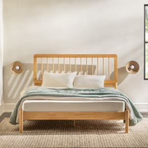 Walker Edison Mid-Century Queen Bed Frame