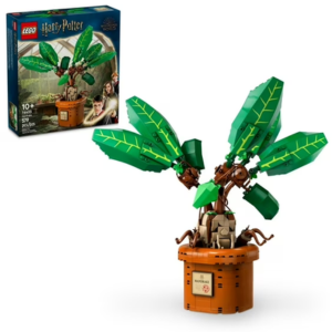LEGO 579-Piece Harry Potter Mandrake Plant Building Set