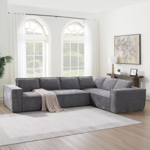 Upholstered Reversible Sectional Sofa