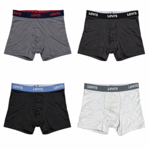 Levi's 4-Pack Men's Microfiber Boxer Briefs