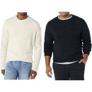 Amazon Essentials Men's Long-Sleeve Crewneck Sweater