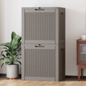 Set of 2 Resin 31Gal Storage Deck Boxes