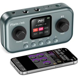 Portable Wireless Multi Effects Guitar Processor w/App